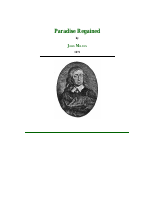 Paradise Regained John Milton.pdf